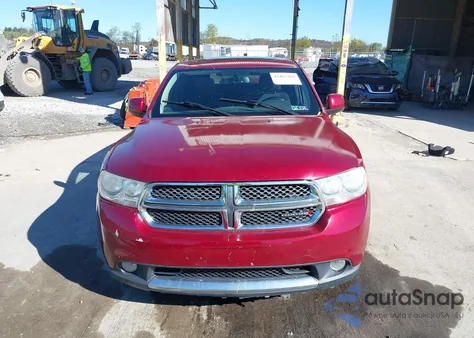 2013 Dodge Durango Sxt из США, поврежденный, VIN 1C4RDJAG4DC608637